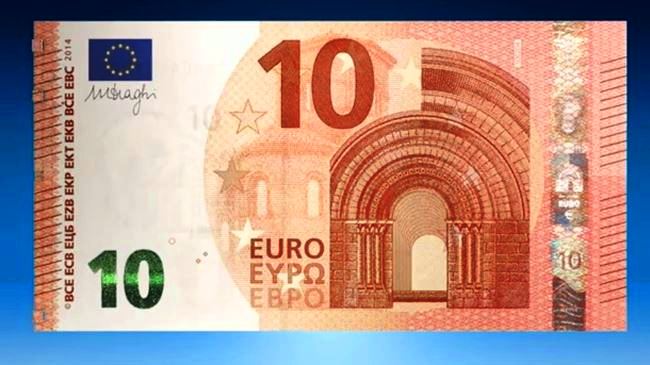 Hoy comienza circular el nuevo y 'seguro' billete de 10 euros