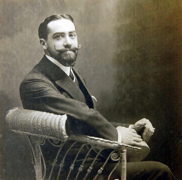 Amós Salvador, en un retrato de 1905 (Ical)