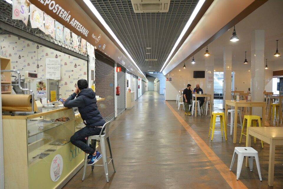 Imagen de archivo de la Plaza Gourmet de Ponferrada.