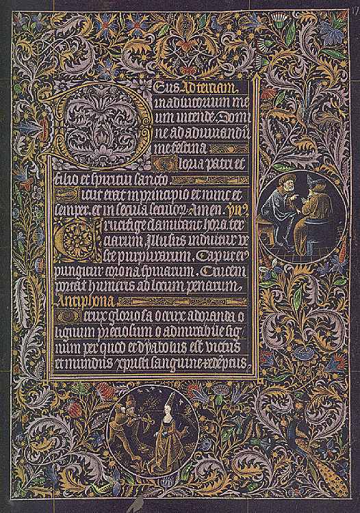 El Libro Negro de las Horas, un códice de Templum Libri en la eucaristía  de la Virgen de La Encina