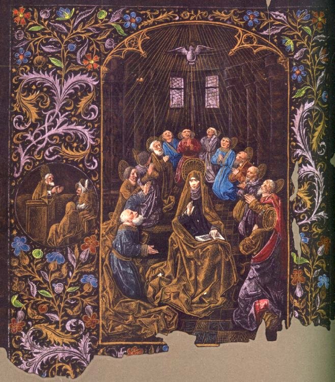 El Libro Negro de las Horas, un códice de Templum Libri en la eucaristía  de la Virgen de La Encina