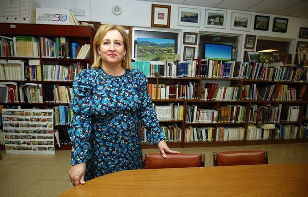Patricia Pérez Bruzos, presidenta del Instituto de Estudios Bercianos.