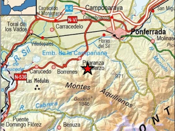 Terremoto en Priaranza