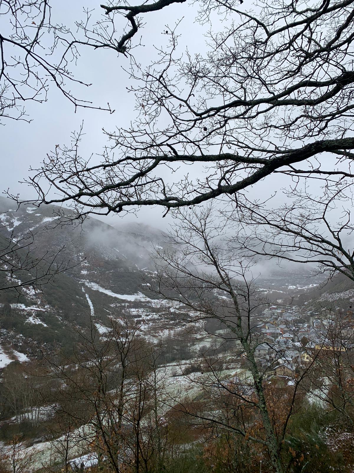 Tejeira nevado en marzo / Descubriendo El Bierzo