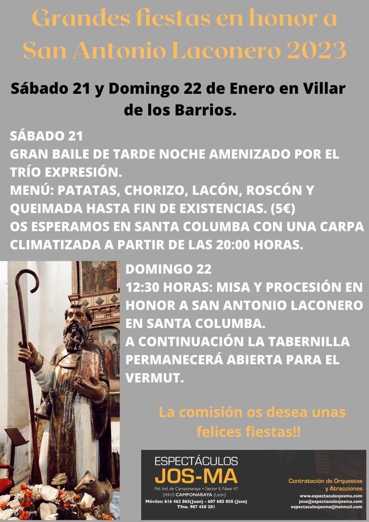 Cartel de las fiestas. / EBD