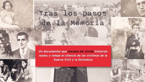 Cartel del documental 'Tras los pasos de la memoria'. / PSOE Ponferrada