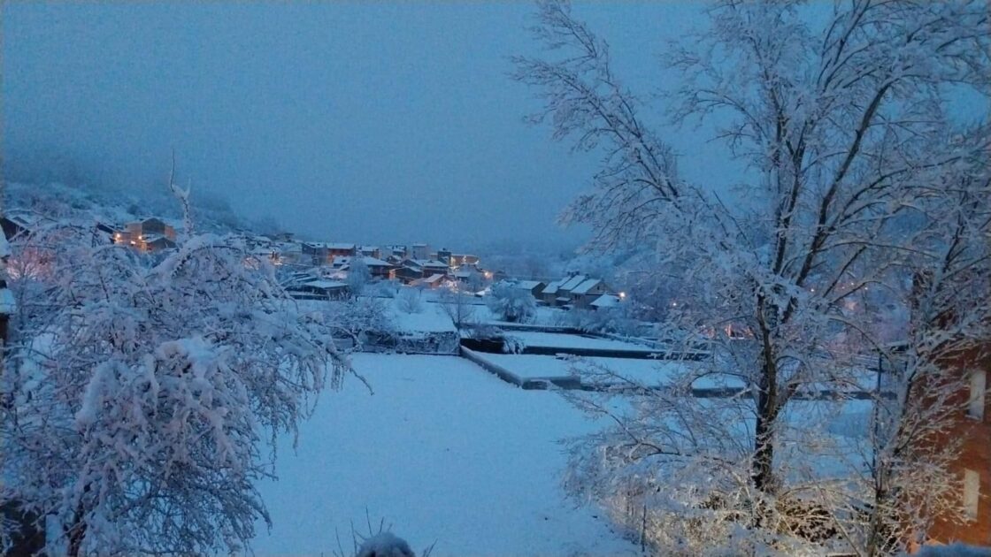 Nieve en Toreno. / EBD