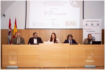 'Networking y sesión informativa para autónomos'. / Ayuntamiento de Ponferrada.