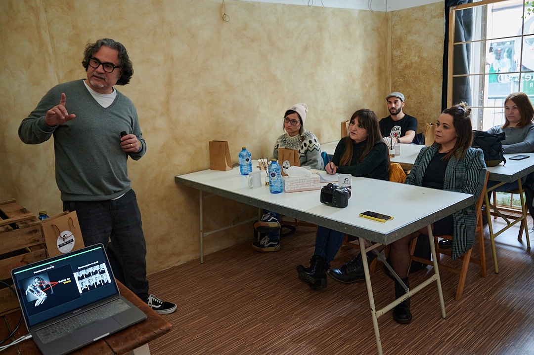 Workshop impartido por Carlos Negrín. / EBD