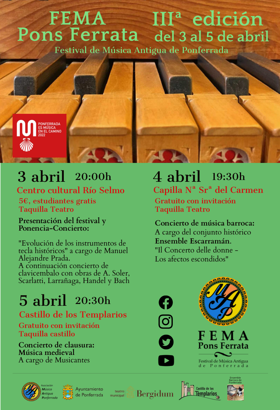 Festival de música antigua Pons Ferrata 2023