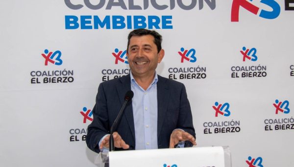 Jaime González, candidato de Coalición por el Bierzo en Bembibre