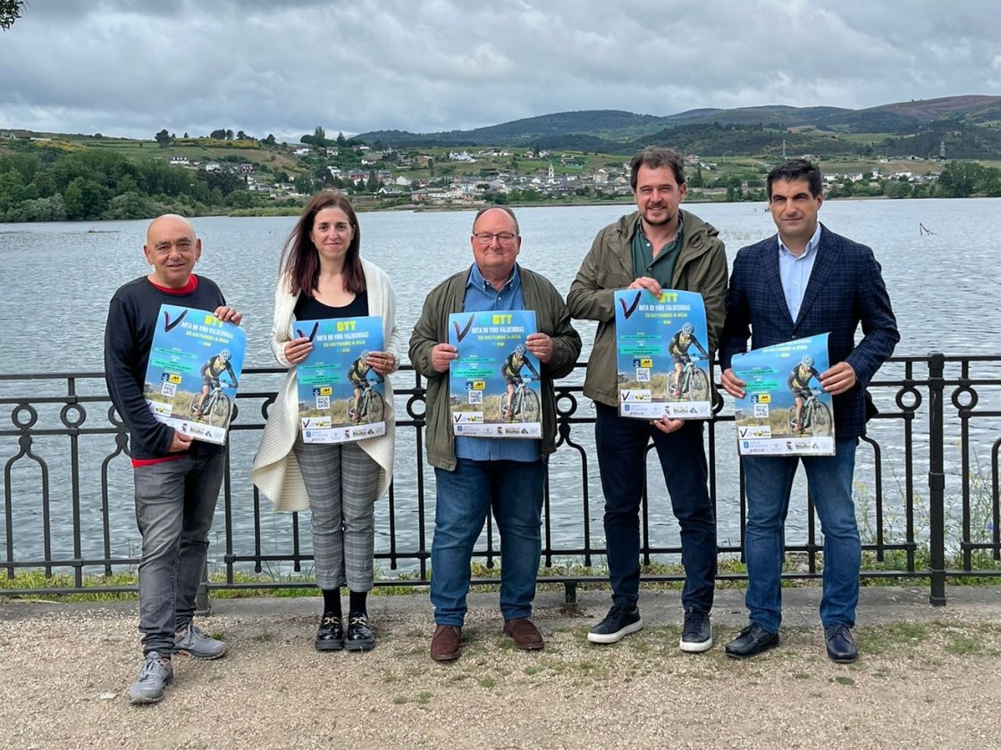 Presentación en A Rúa de la III BTT de la Ruta del Vino de Valdeorras