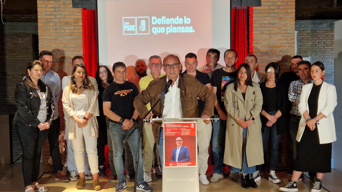 Presentación de la candidatura de Toreno. / PSOE