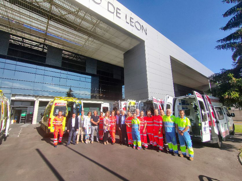 La Junta refuerza su dispositivo sanitario en la provincia de León con 113 ambulancias nuevas