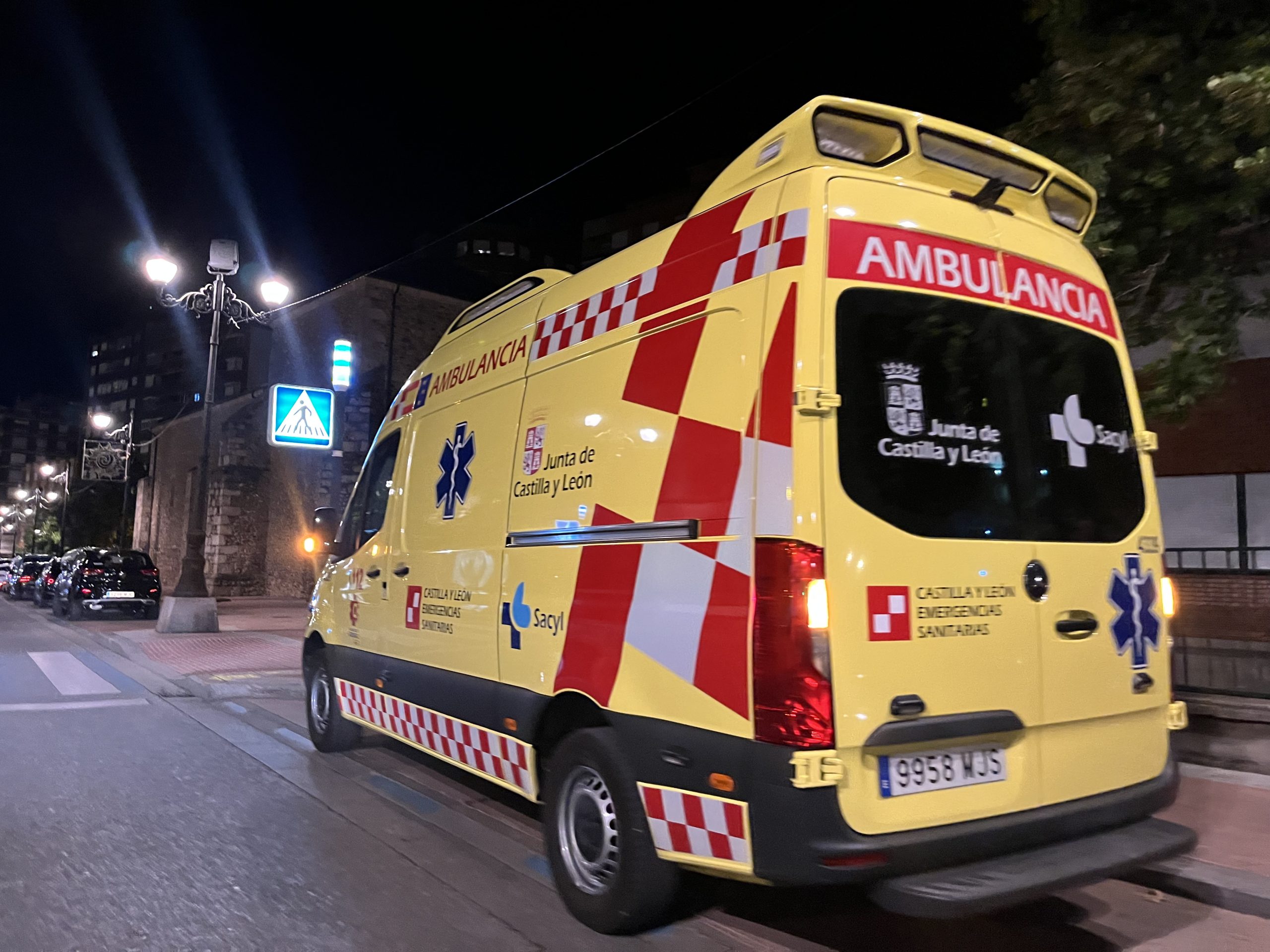 Ambulancia del 112 de Castilla y León. / EBD