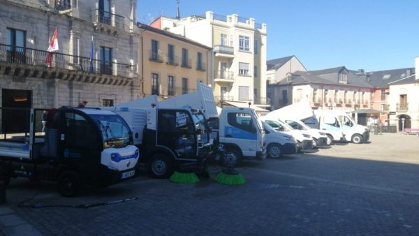 Nuevos vehículos de limpieza viaria en Ponferrada