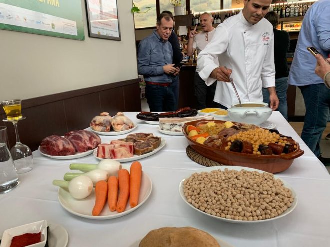 Presentación de las Jornadas del Cocido Madrileño en el Restaurante Leitariegos