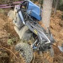 Accidente de un 'buggy' en Foncebadón