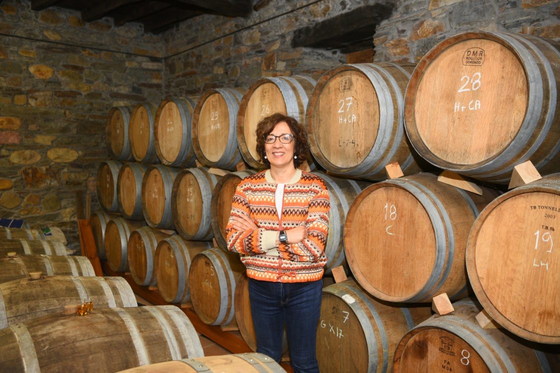 Marisa Baelo, gerente de Aguardientes Baelo, en Quilós