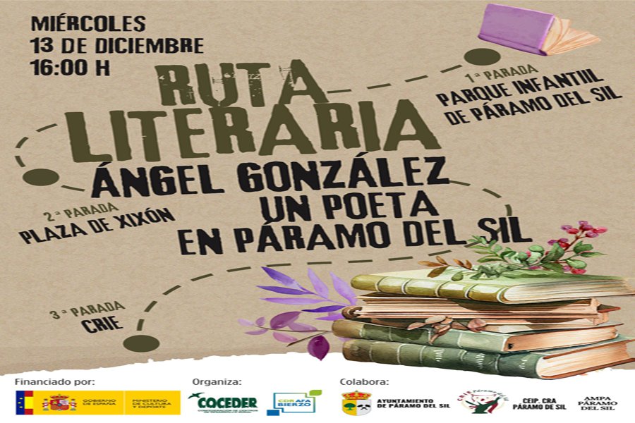 Ruta literaria en Páramo del Sil