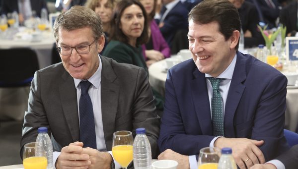 Alberto Núñez Feijoo y Alfonso Fernández Mañueco