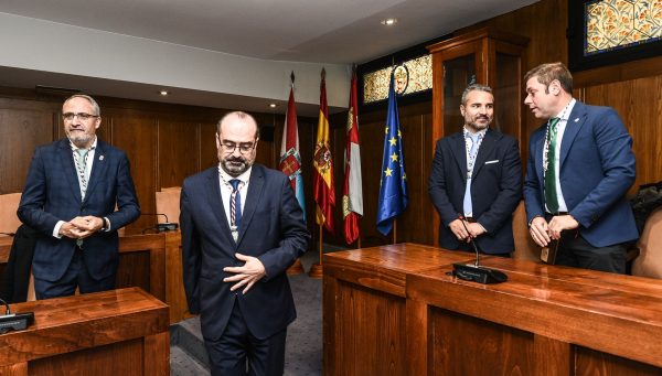 Olegario Ramón, Marco Morala, David Pacios e Iván Alonso