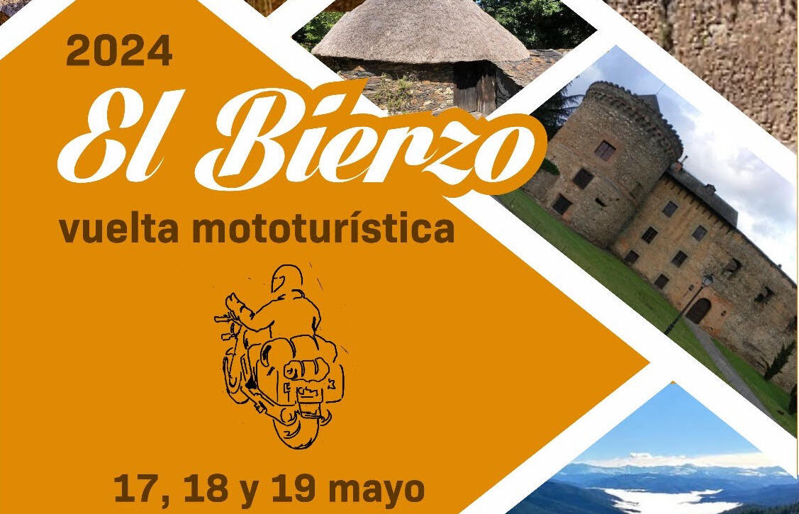 Cartel de la Vuelta Mototurística en el Bierzo. / Moto Club La Leyenda