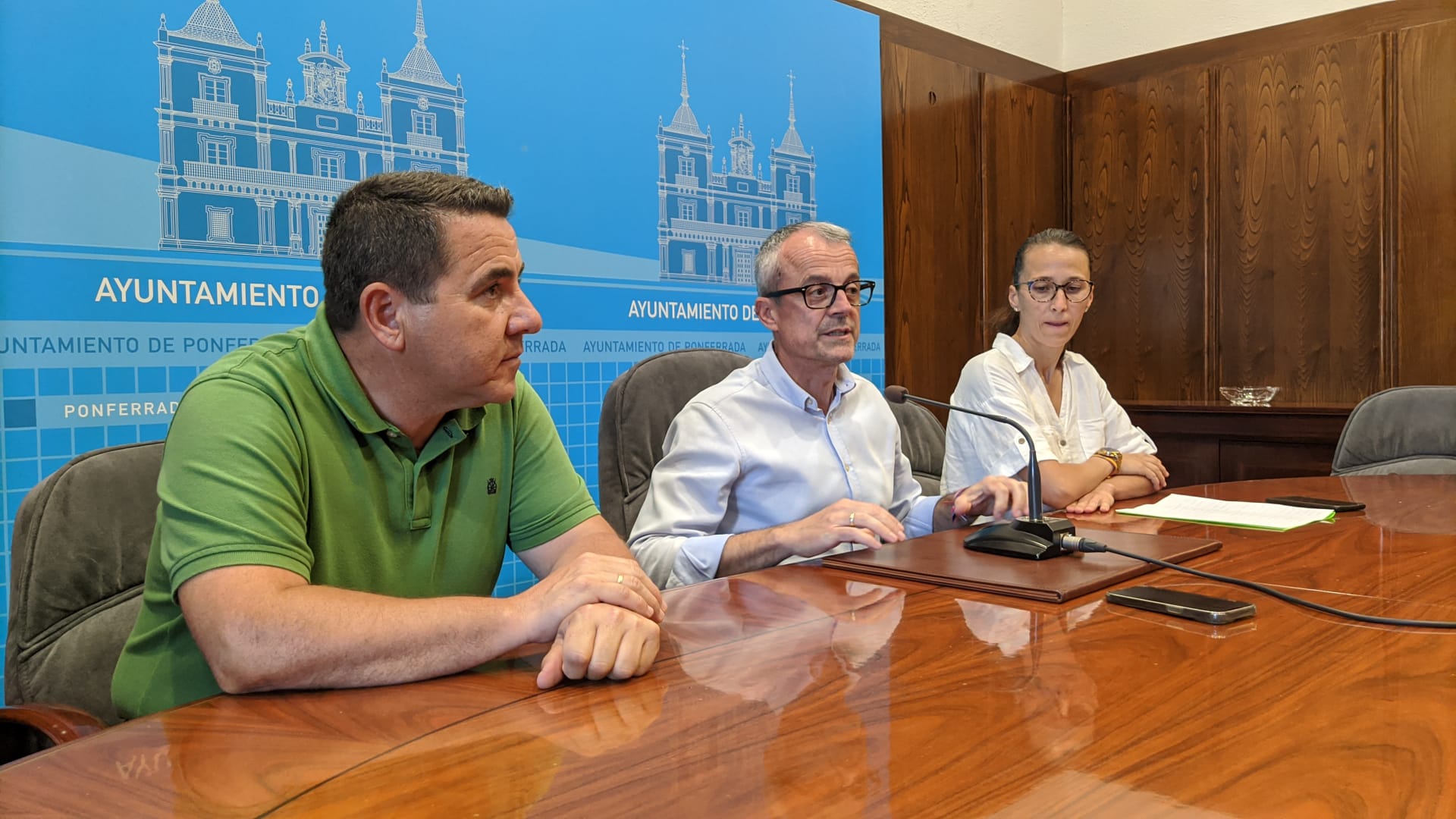 Pablo López, Luis Antonio Moreno y Eva González
