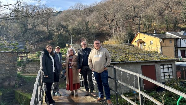 Visita del PSOE a San Clemente de Valdueza